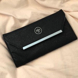 Sparkly Black Clutch